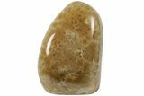 Free-Standing, Polished Brown Calcite #198813-1